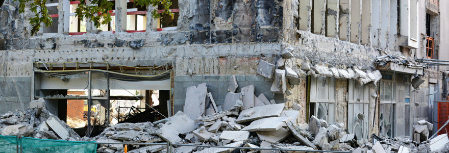 effondrement bâtiment séisme